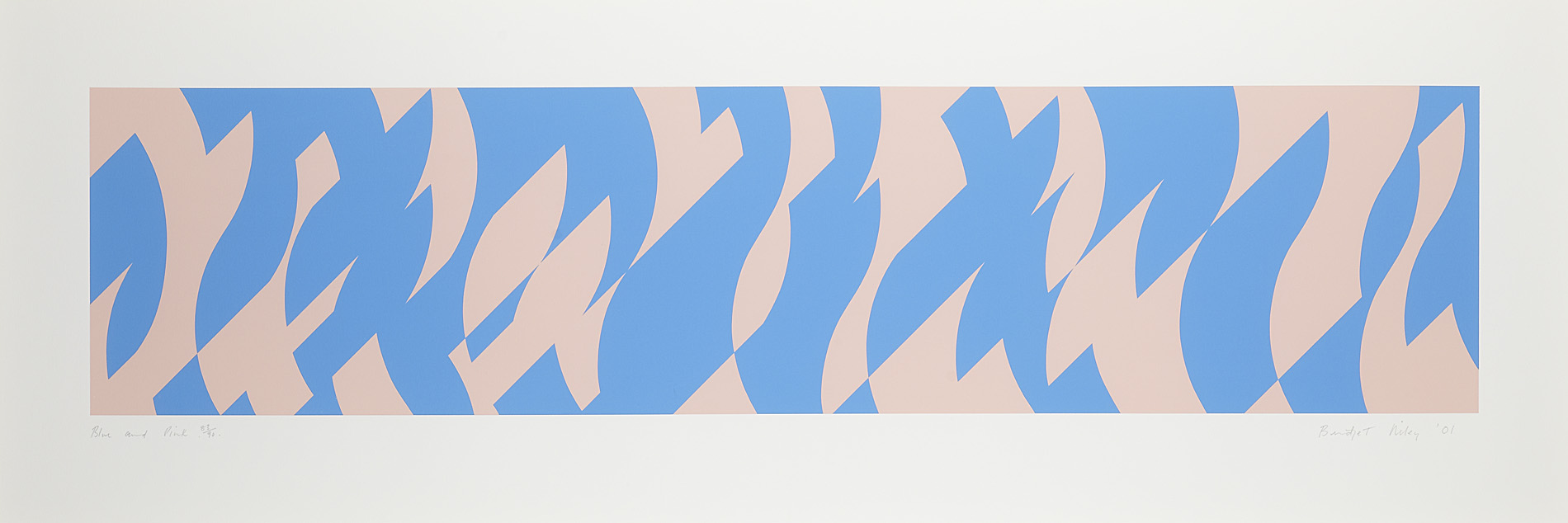 BRIDGET RILEY C.H., C.B.E (BRITISH B.1931)