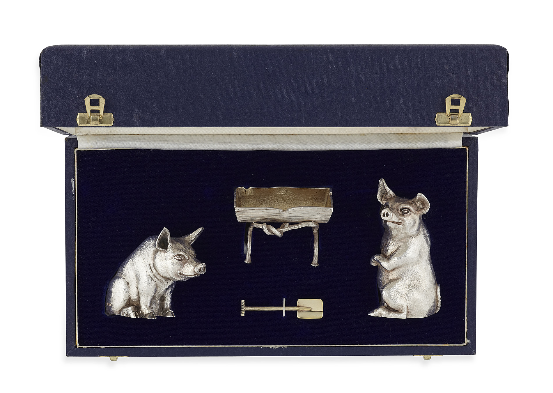 A modern novelty cruet set