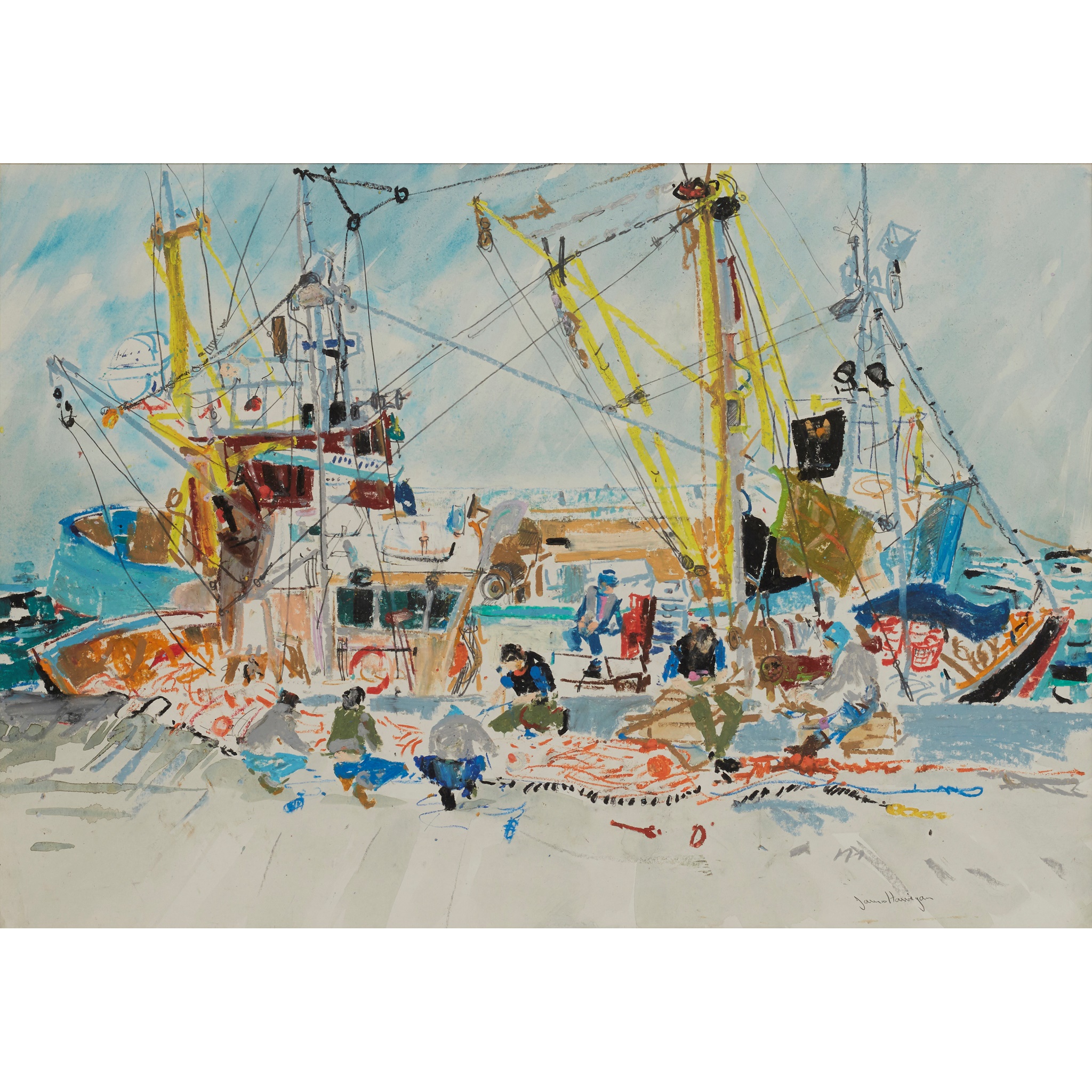 JAMES HARRIGAN (SCOTTISH B.1937)