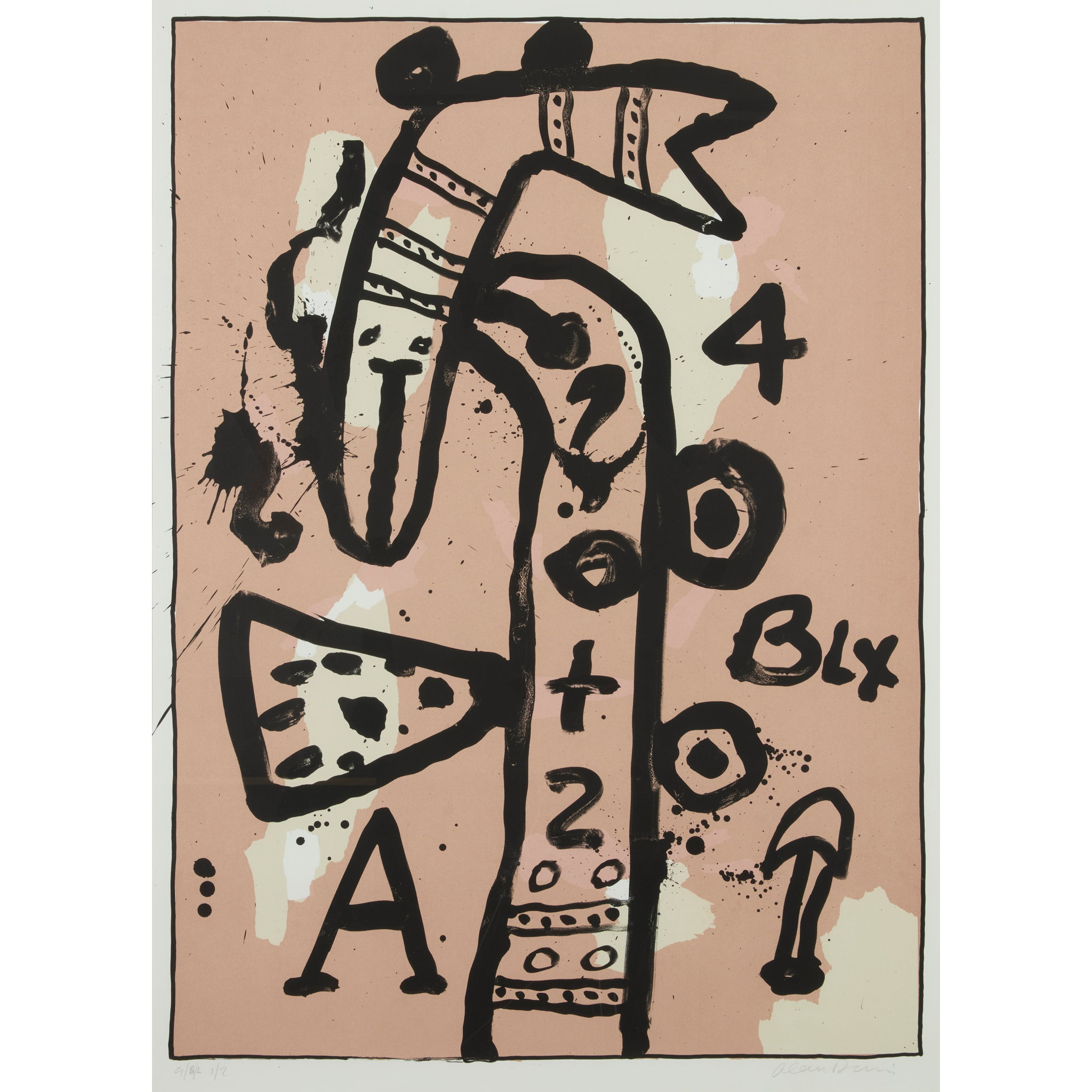 ALAN DAVIE C.B.E., R.A., H.R.S.A. (SCOTTISH 1920-2014)