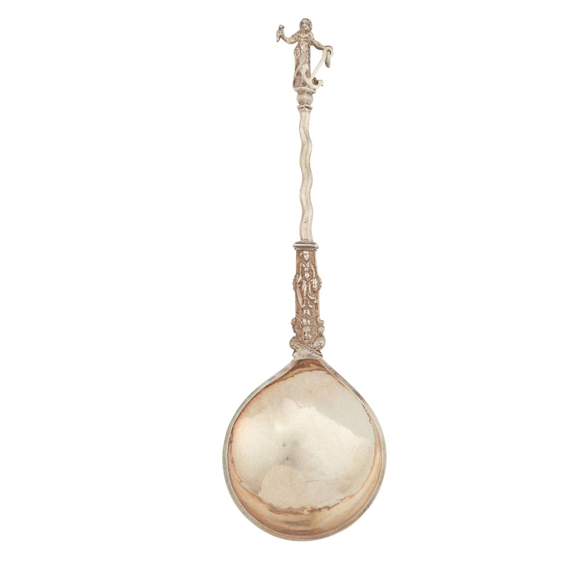 A late 17th-Century Dutch silver spoon