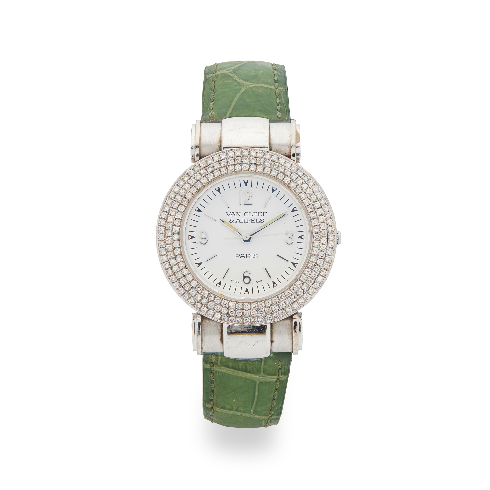Van Cleef & Arpels: a lady's diamond set watch