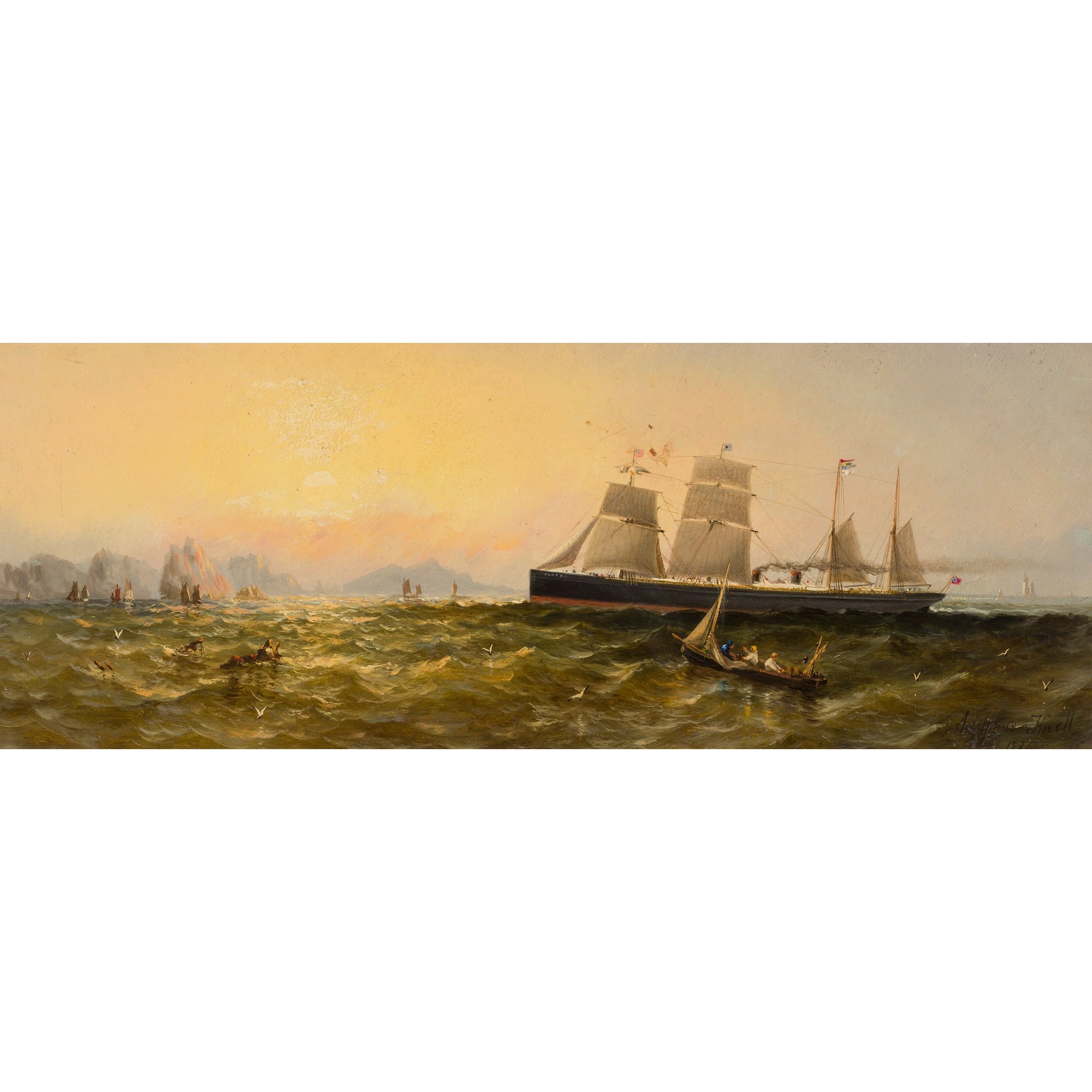 ADOLPHUS KNELL (BRITISH FL.1860-1890)