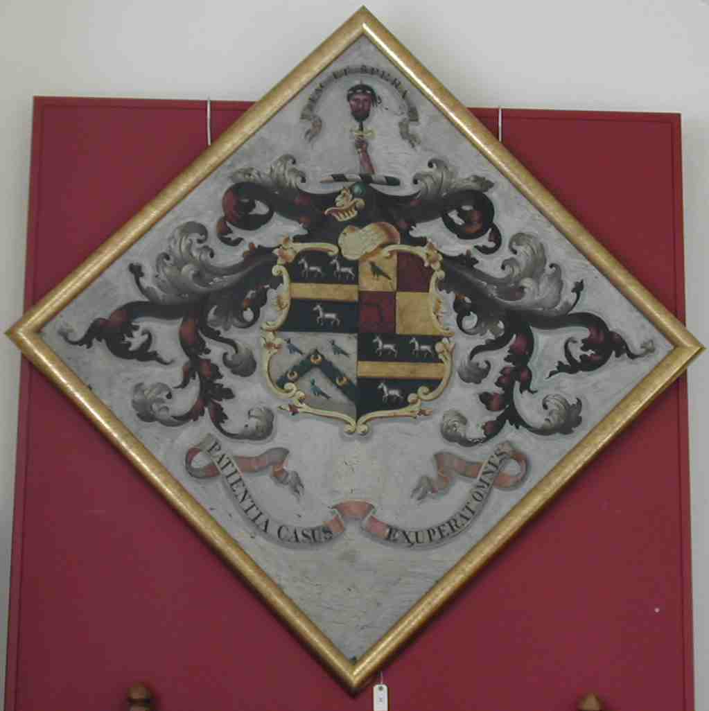 A 19th century hatchment,