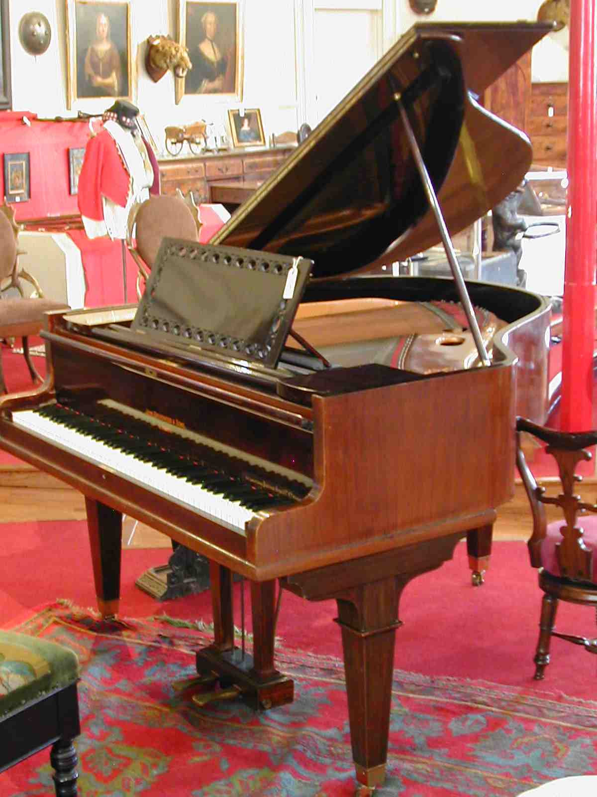 Broadwood A boudoir grand piano,