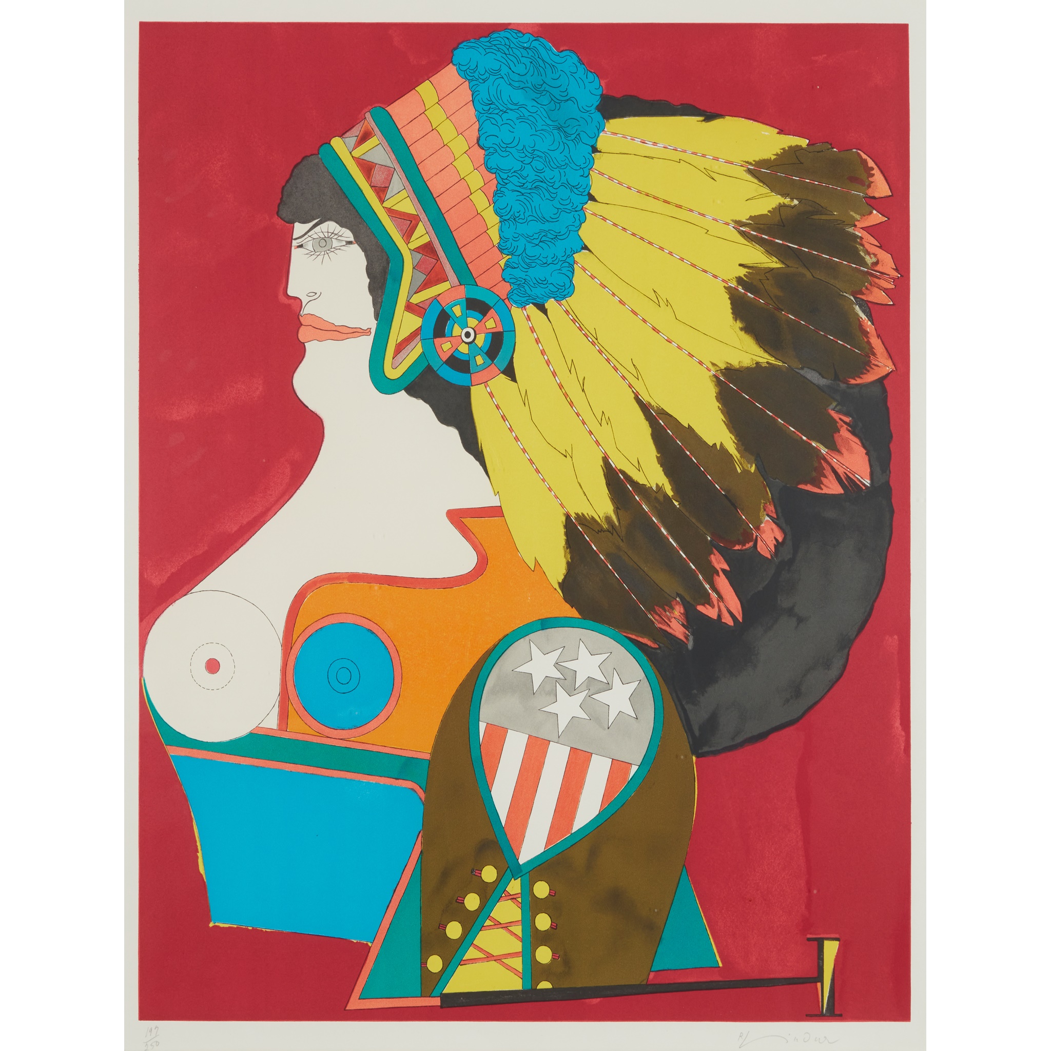 RICHARD LINDNER (GERMAN/AMERICAN 1901-1978)