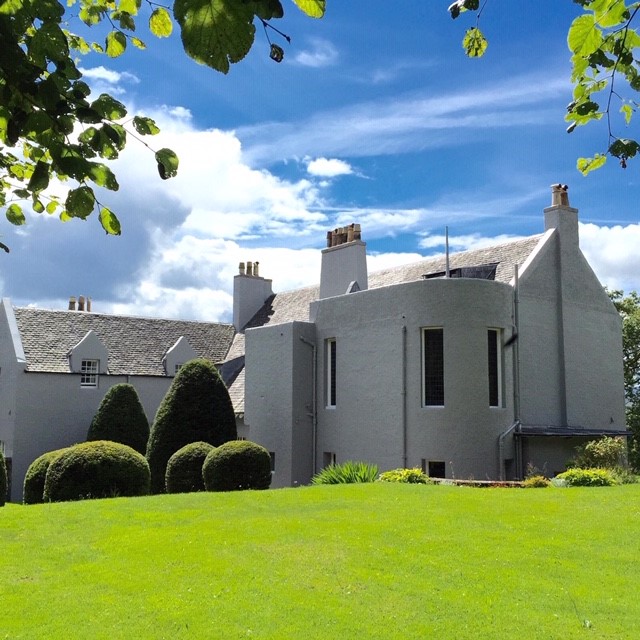 CHAMPAGNE RECEPTION AND DINNER AT CHARLES RENNIE MACKINTOSH'S WINDYHILL HOUSE, KILMACOLM