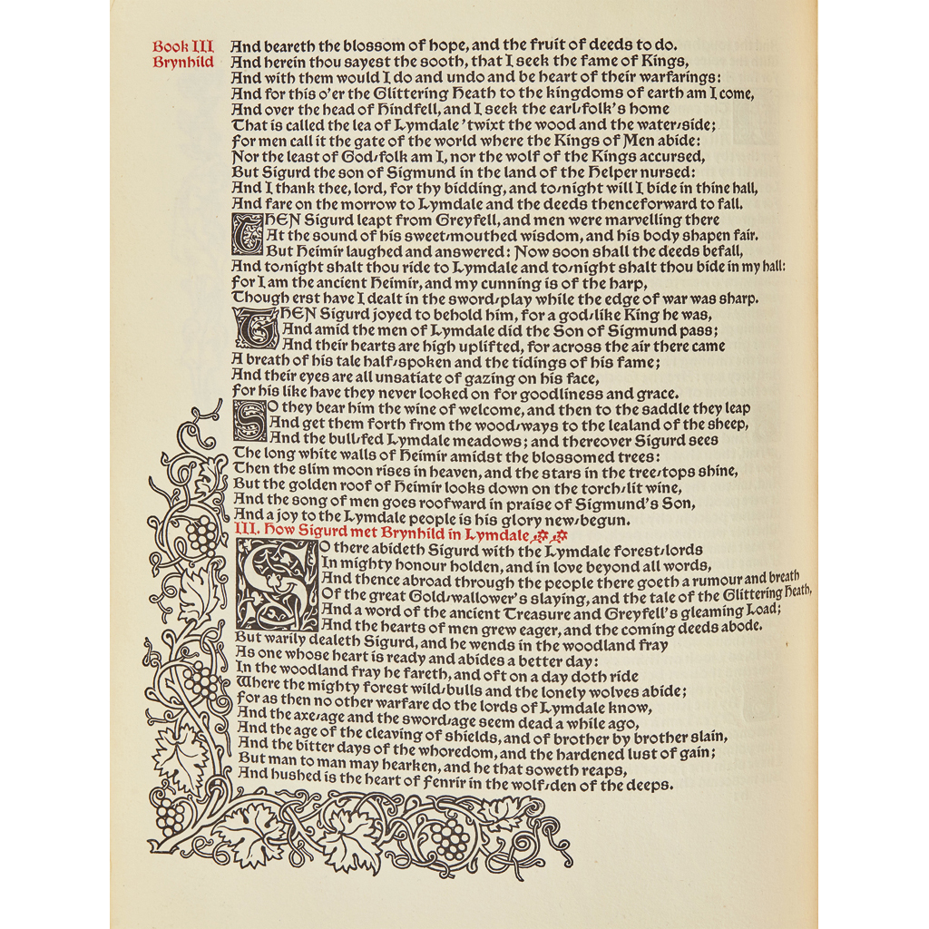 Kelmscott Press - William Morris