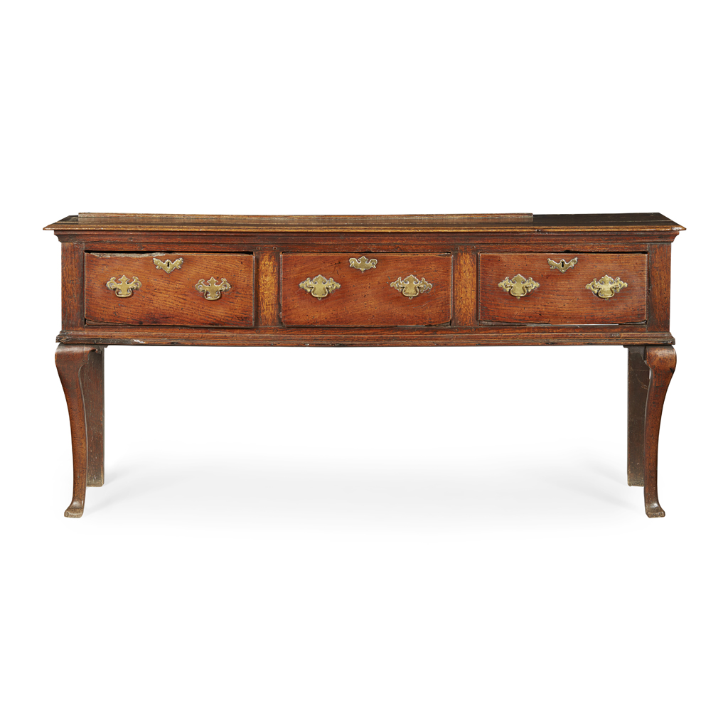 GEORGE II OAK DRESSER BASE