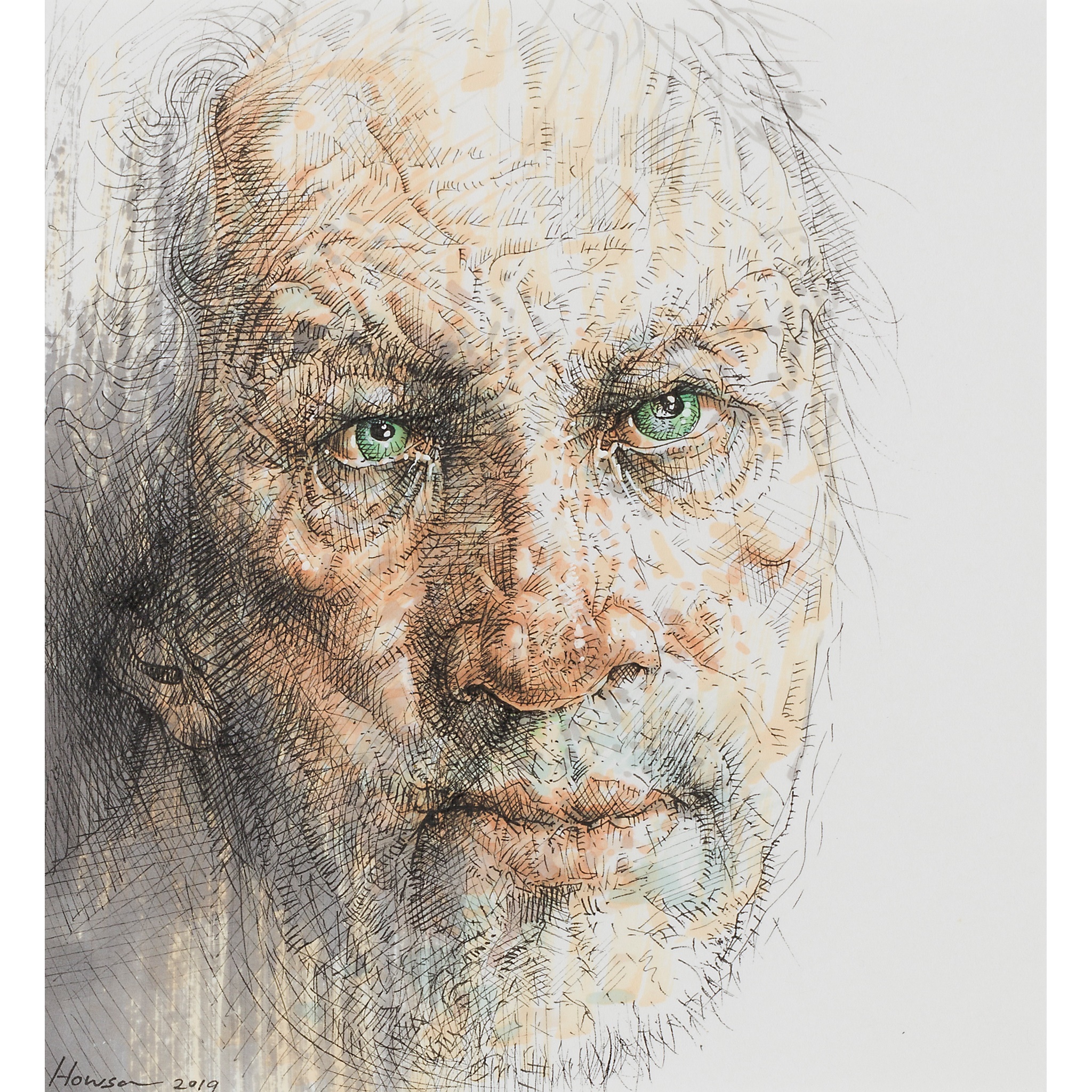 PETER HOWSON O.B.E. (SCOTTISH B.1958)