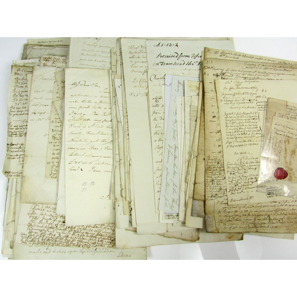 Mackenzies of Coul. SALEROOM NOTICE: ONE LETTER TO W. ARBUTHNOT WITHDRAWN FROM LOT
