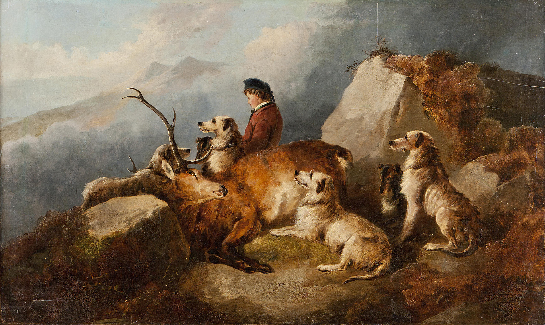 FOLLOWER OF SIR EDWIN LANDSEER R.A.