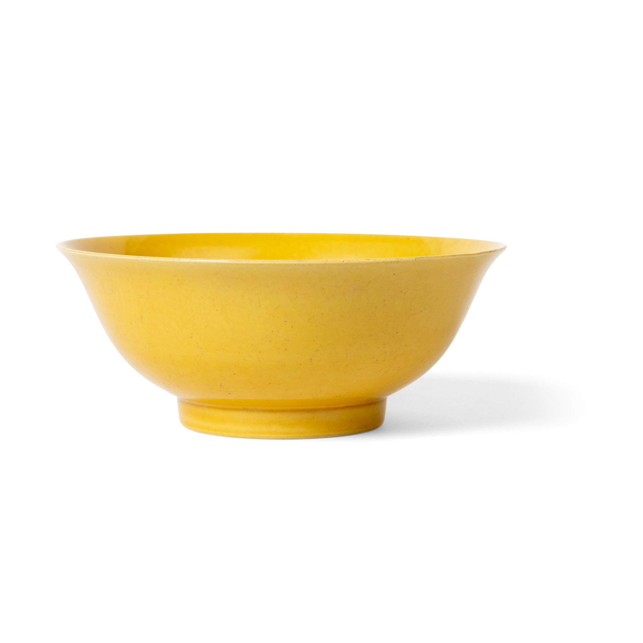 YELLOW-GLAZED BOWL