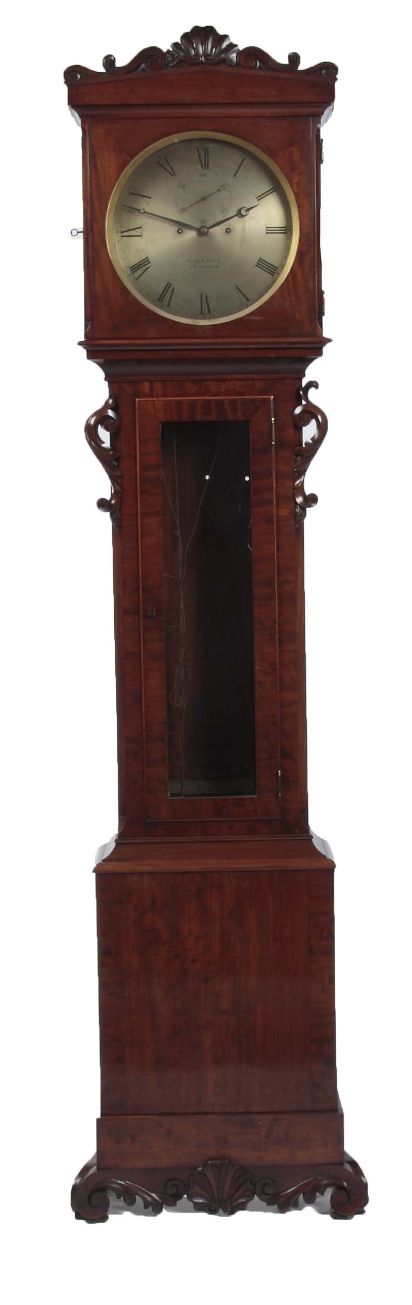 A mid 19th century longcase clock By James Bell of Edinburgh