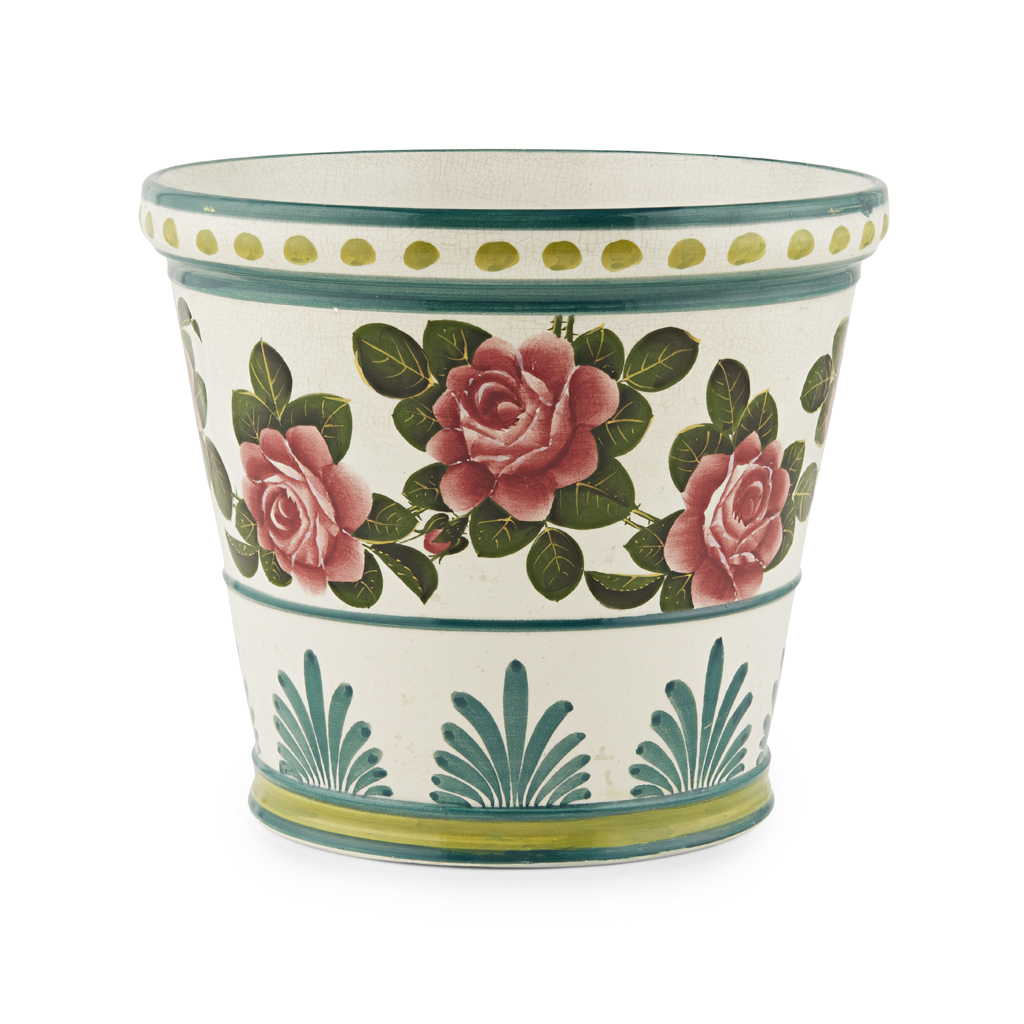 A WEMYSS WARE 'STUART' FLOWER POT