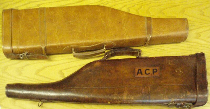 A leg-o-mutton gun case