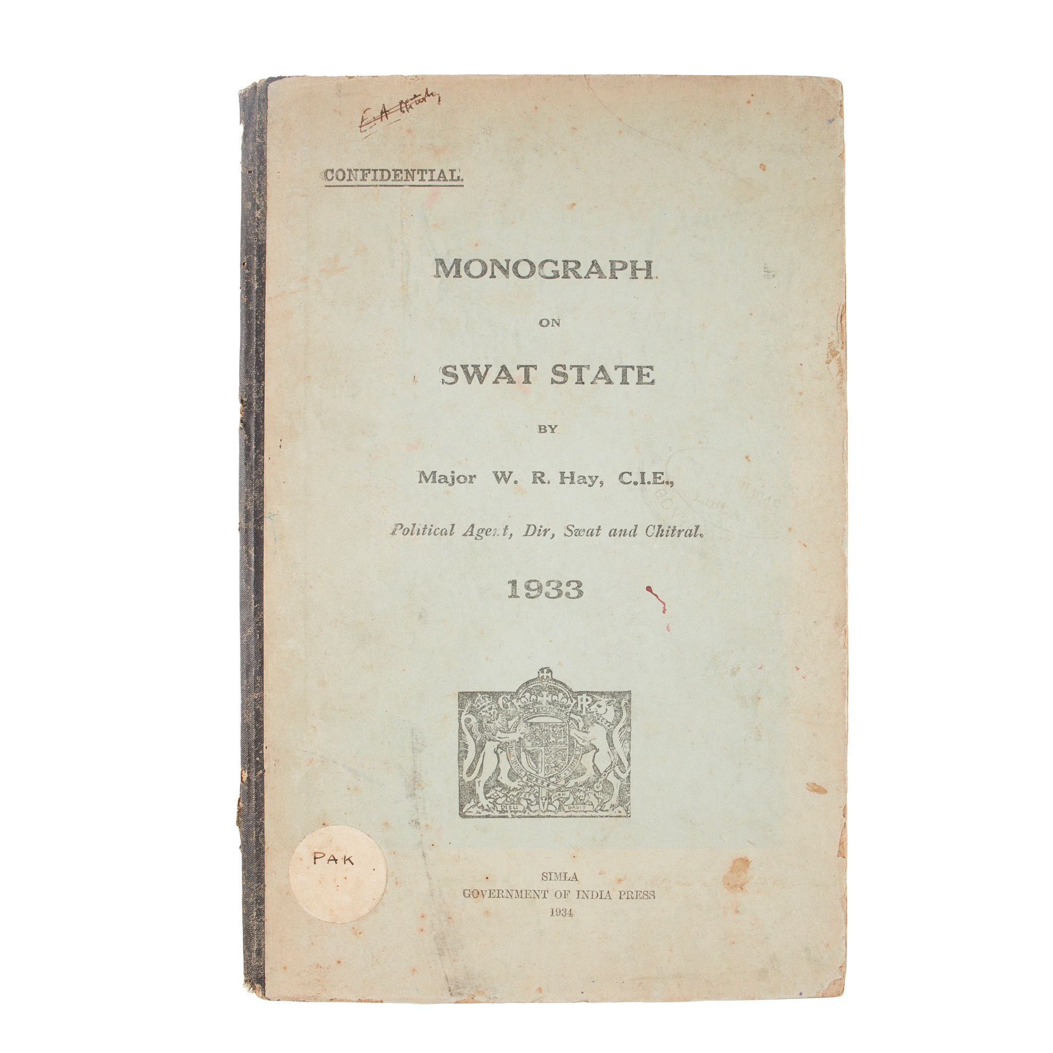 British India (modern Pakistan)