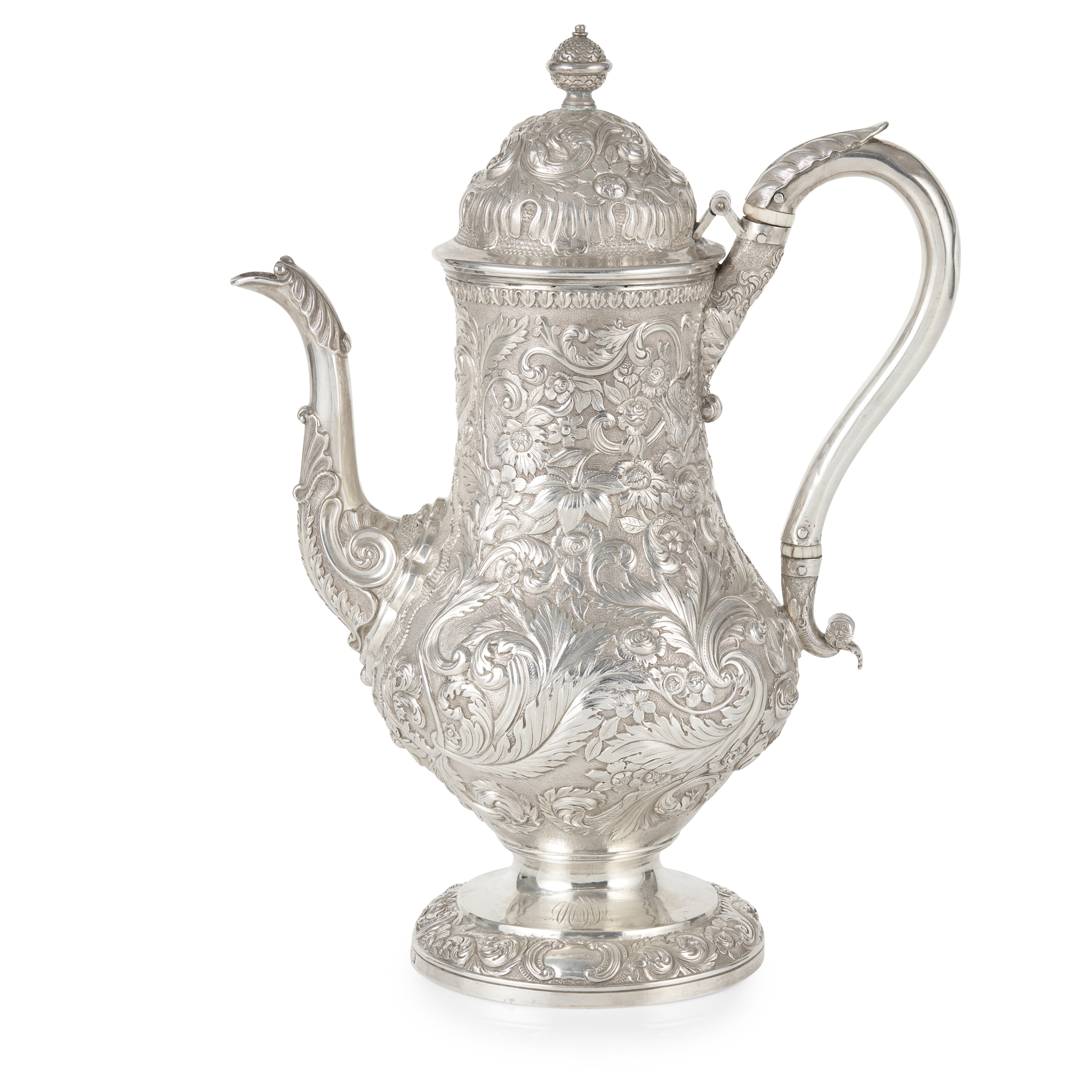 A GEORGE IV COFFEE POT