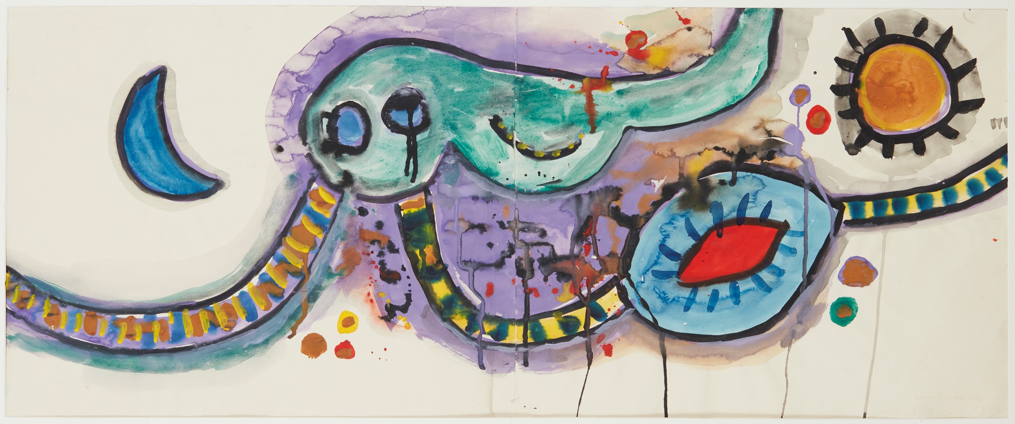 ALAN DAVIE C.B.E., R.A., H.R.S.A. (SCOTTISH 1920-2014)