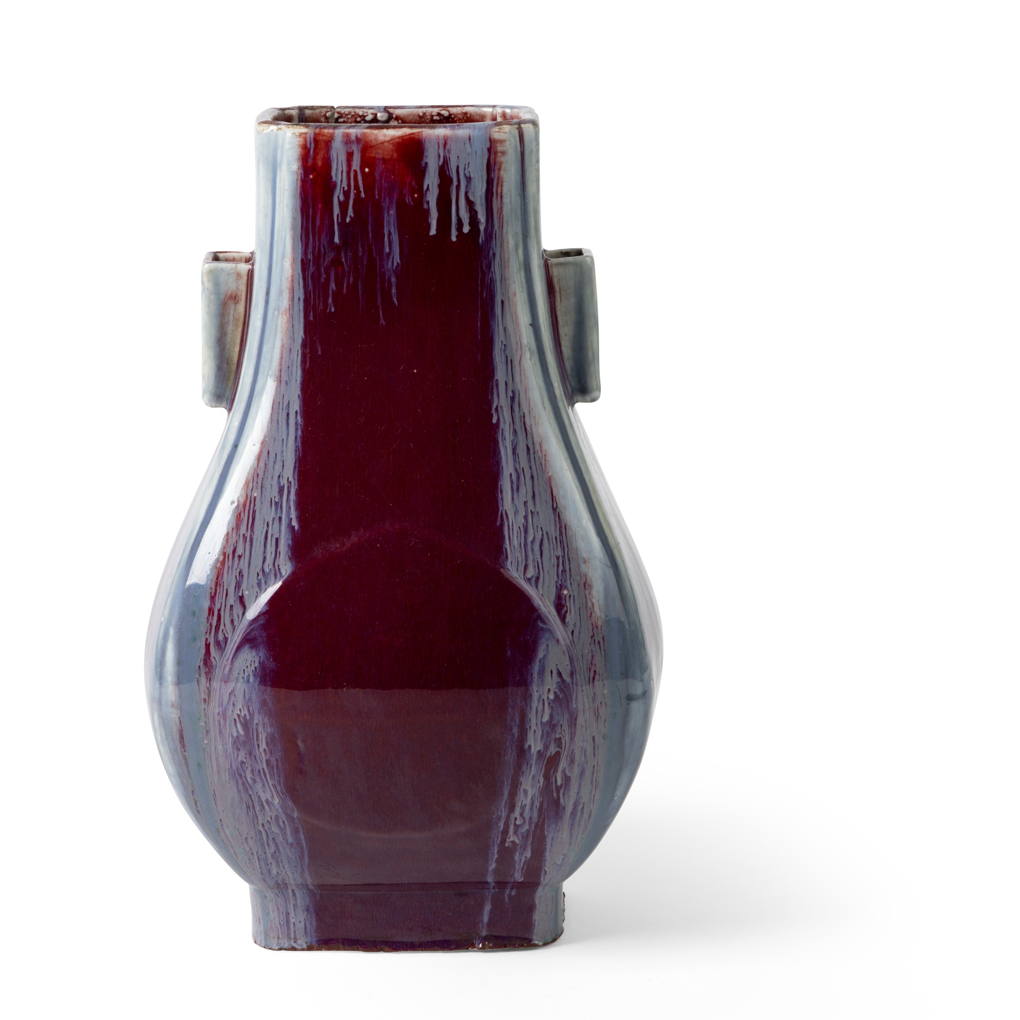 FLAMBÉ-GLAZED ARROW VASE, FANGHU