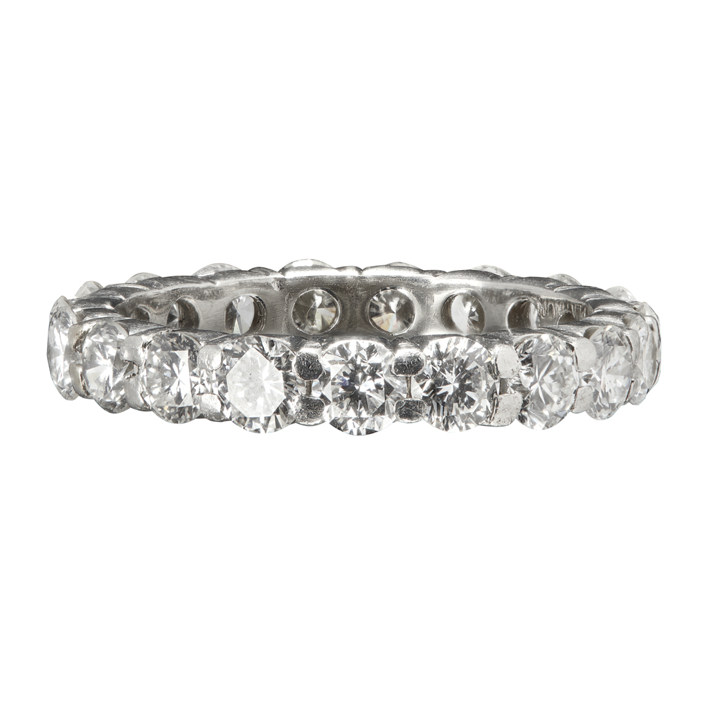 A diamond set full eternity ring