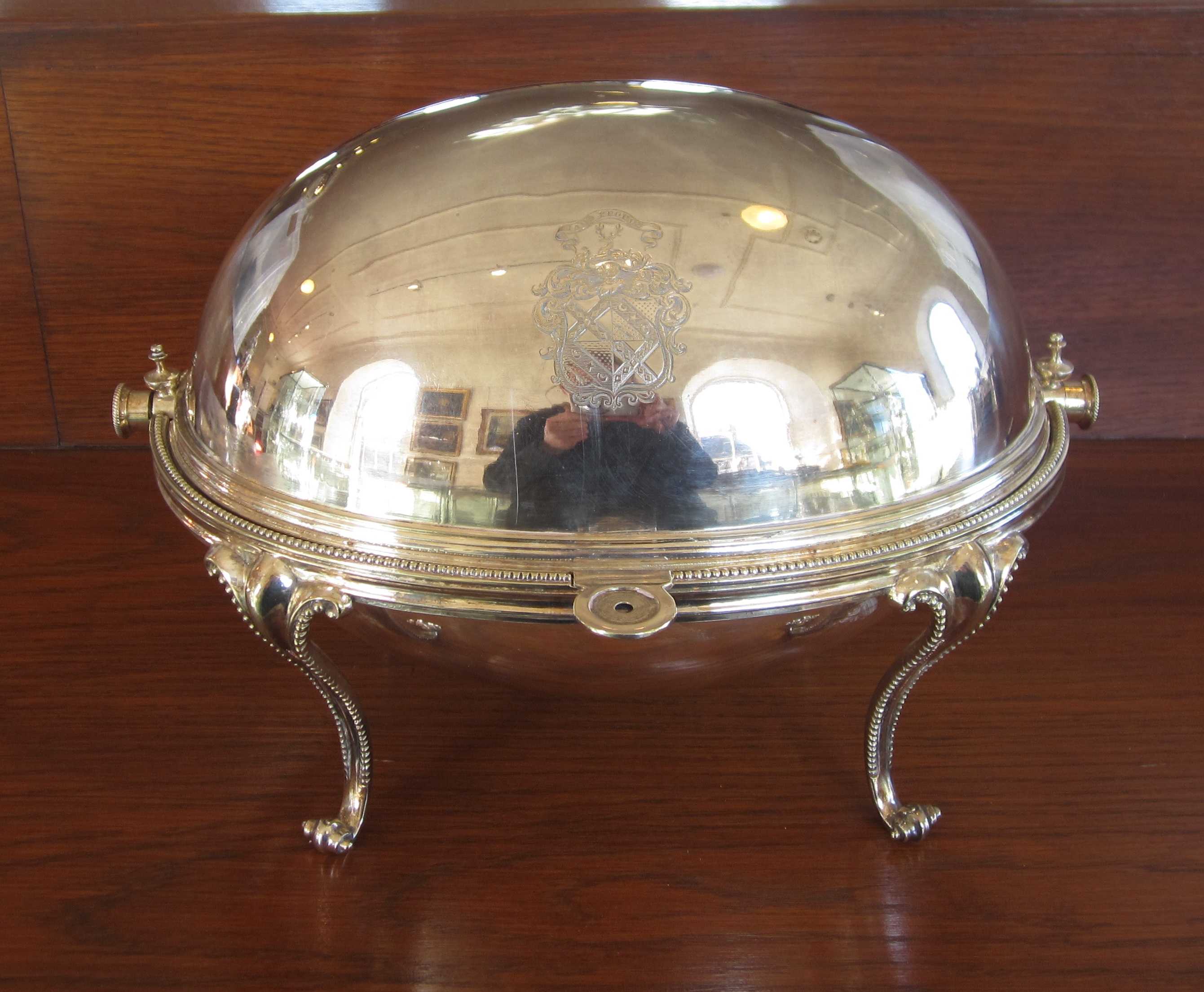 PART SUITE OF SILVER PLATED TABLE WARE