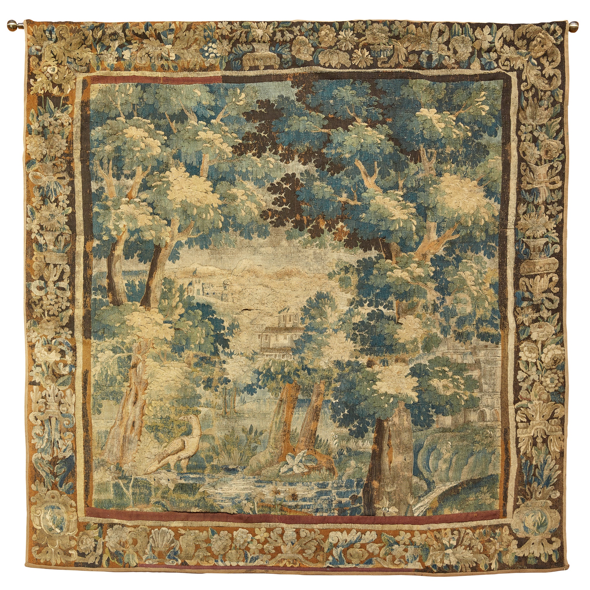 FLEMISH VERDURE TAPESTRY