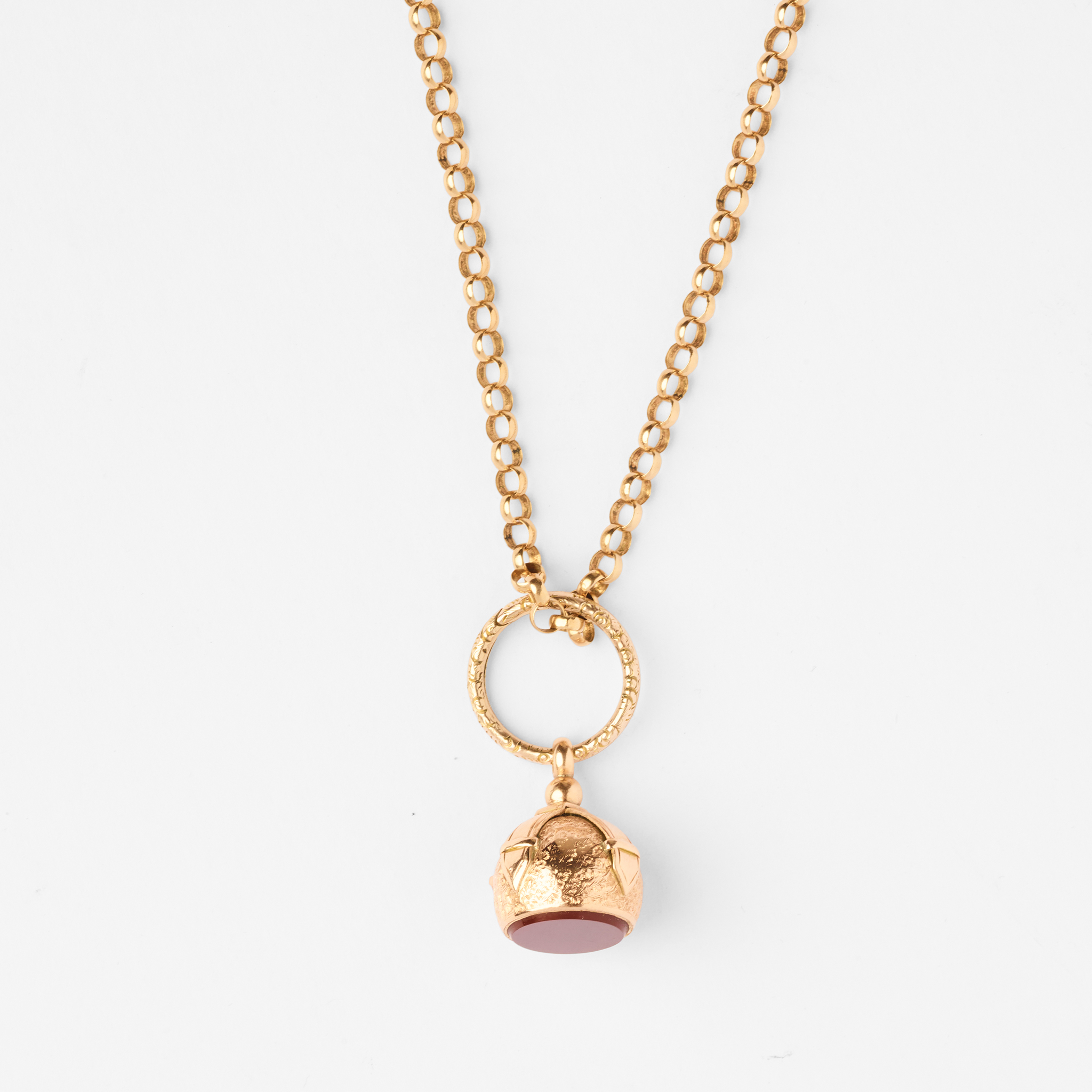 A fob seal and belcher-link chain