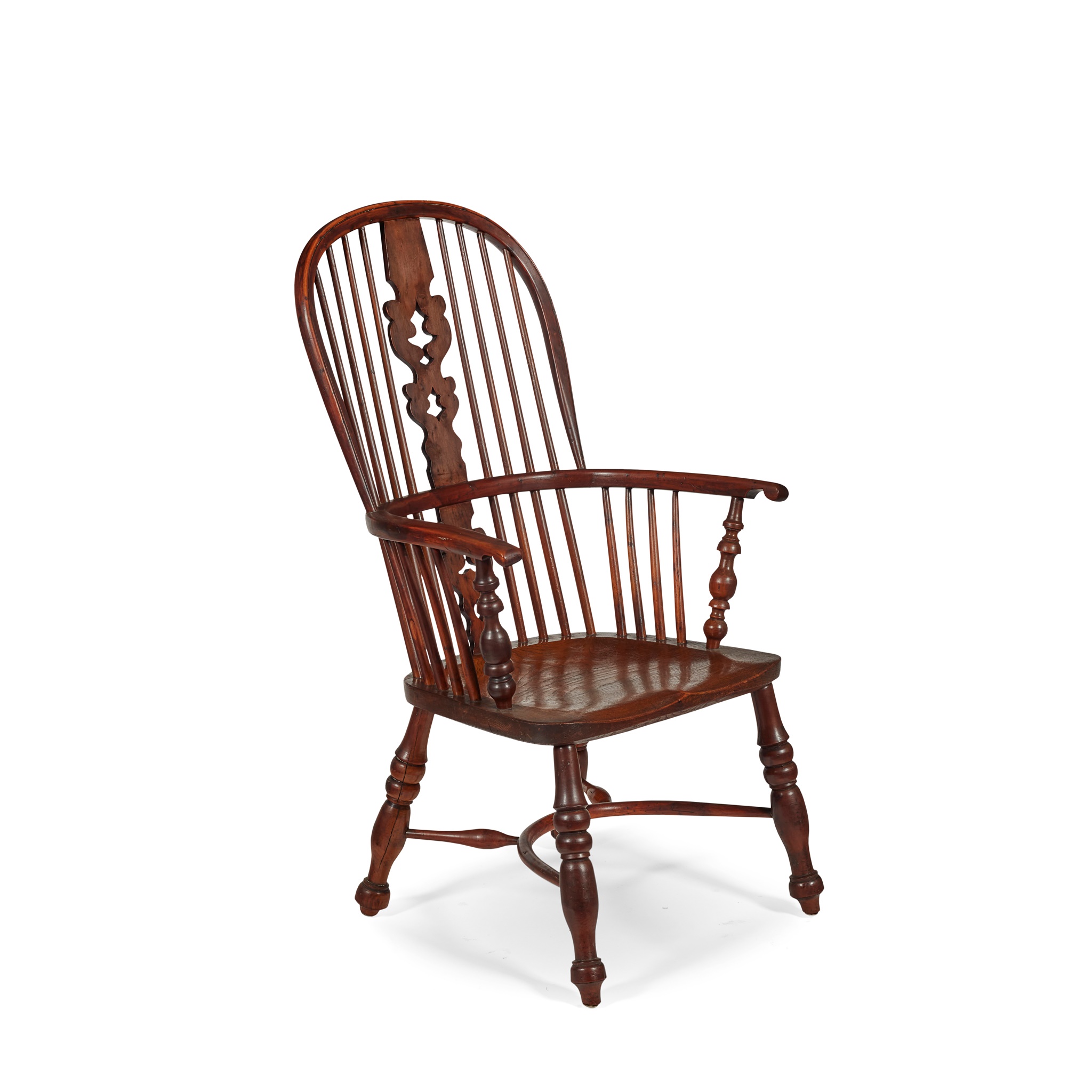 ELM AND BEECH WINDSOR ARMCHAIR