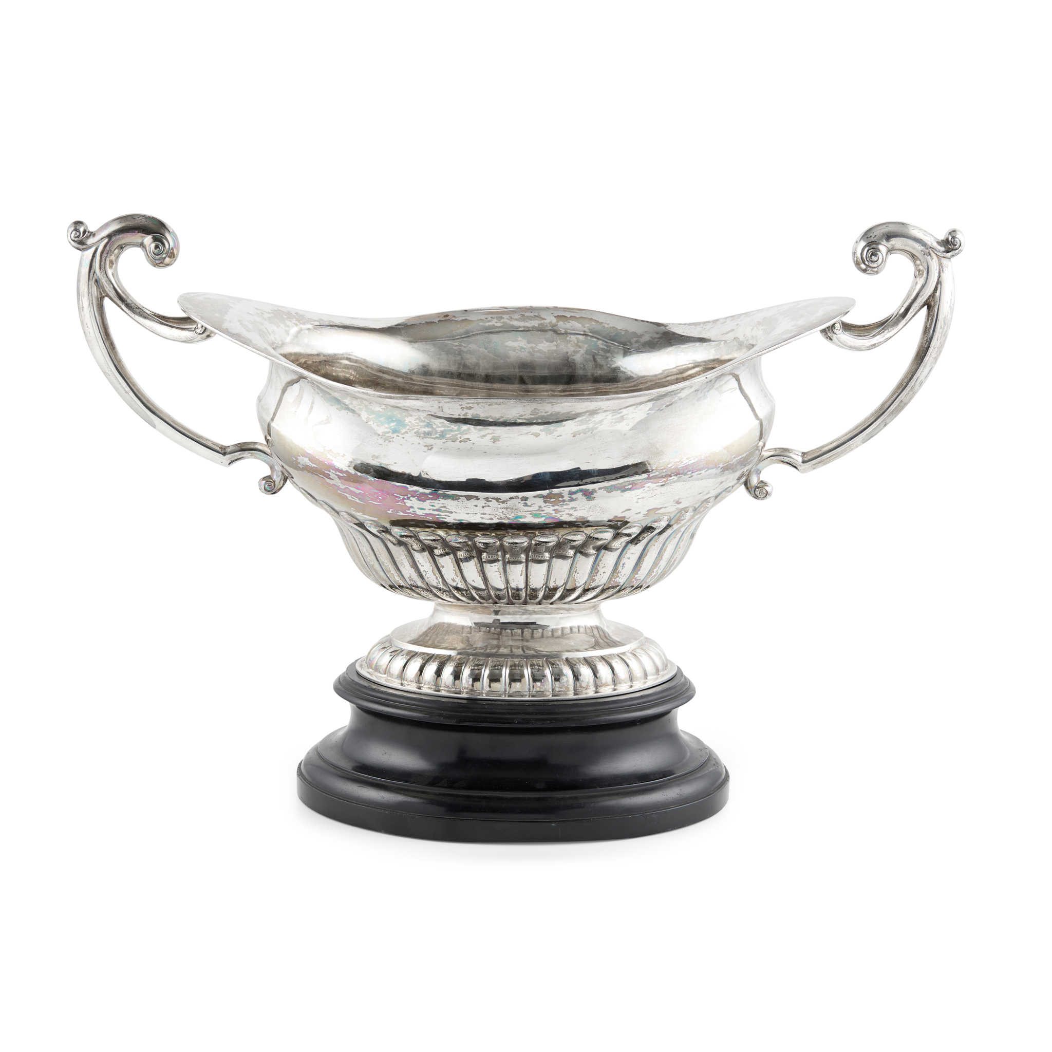 A VICTORIAN LARGE CENTREPIECE BOWL