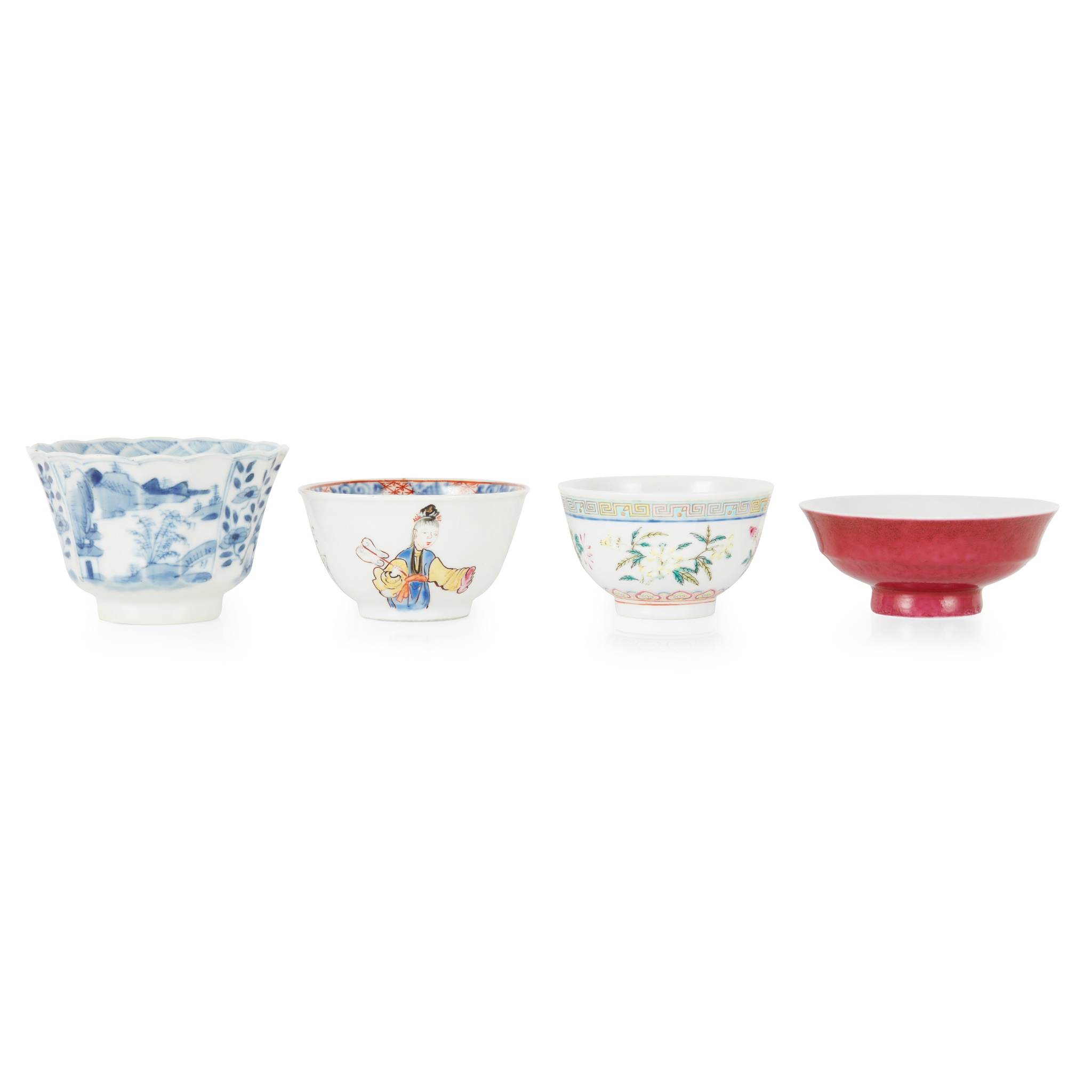 GROUP OF FOUR CUPS