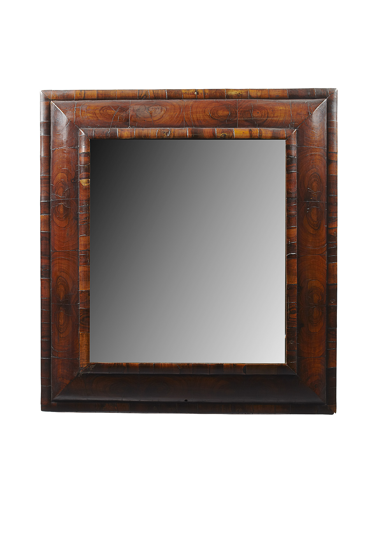 GEORGE I OYSTER VENEER MIRROR