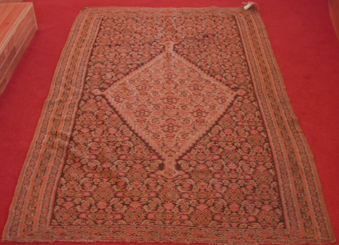 A Senneh kelim rug,