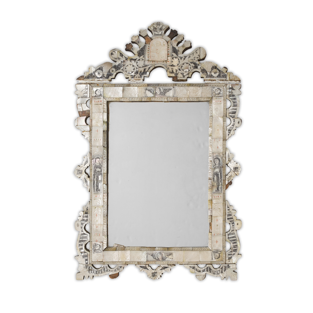 JERUSALEM MOTHER-OF-PEARL MIRROR