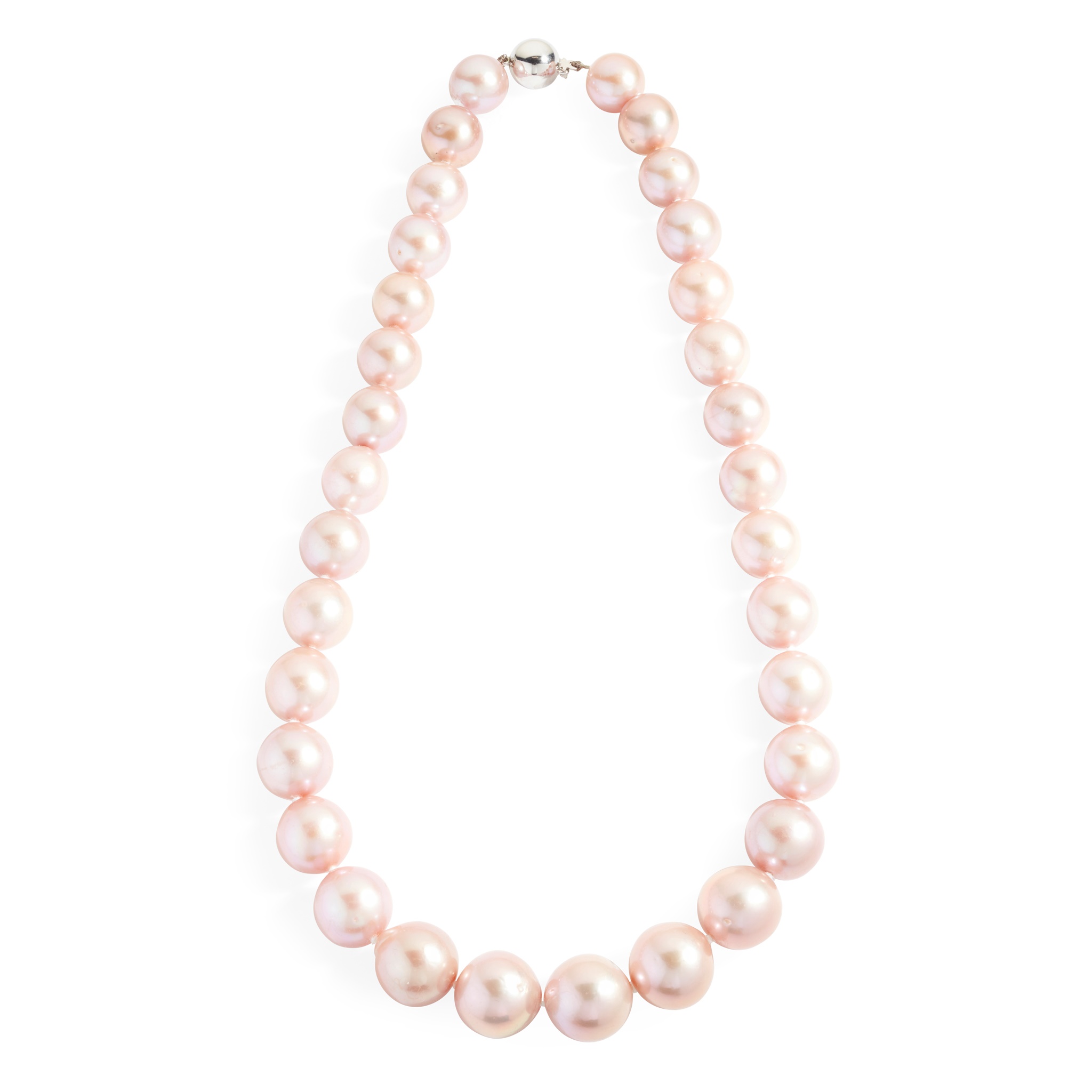 A South Sea pearl necklace