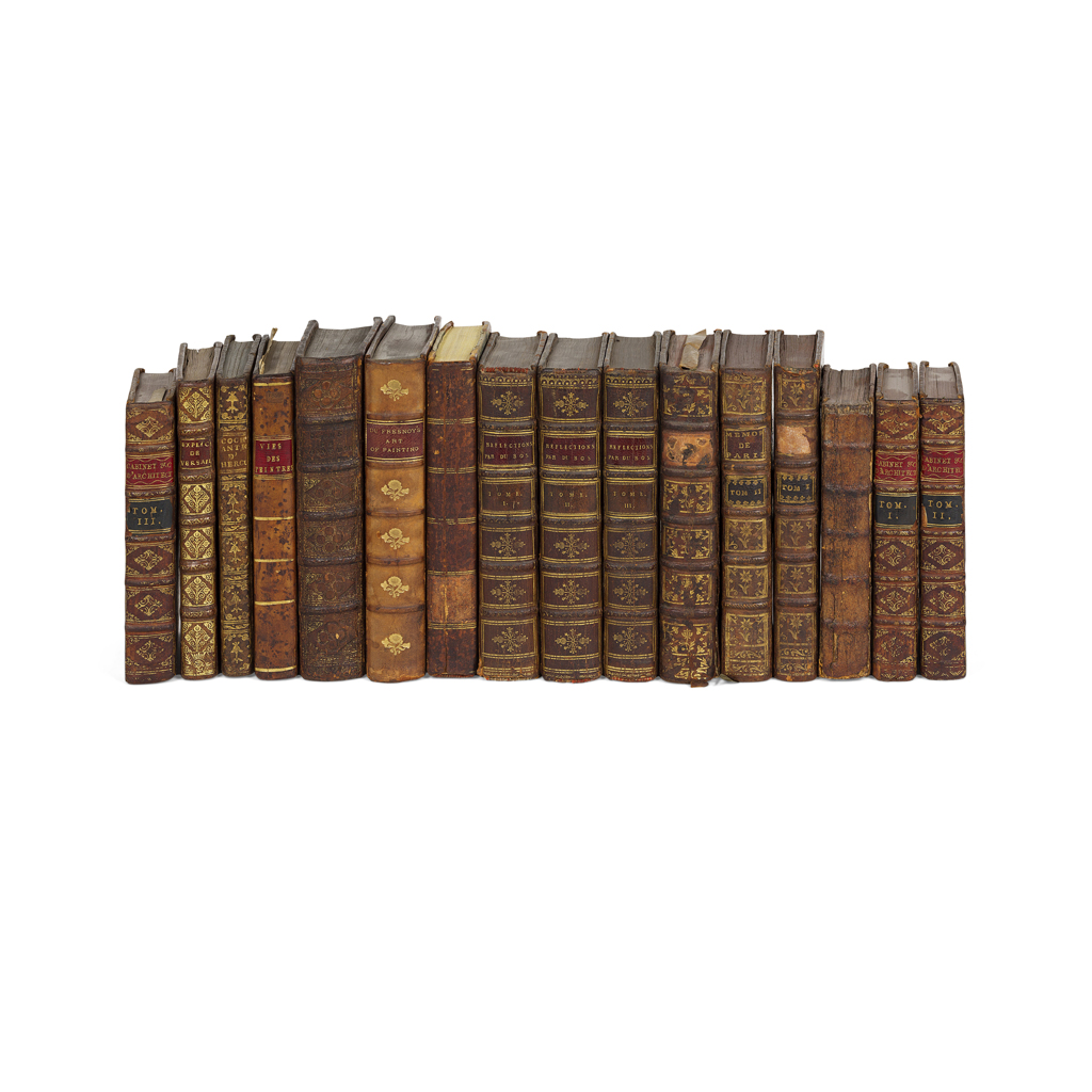 SEVENTEENTH & EIGHTEENTH CENTURY WORKS ON ART AND ARCHITECTURE, 16 BOOKS