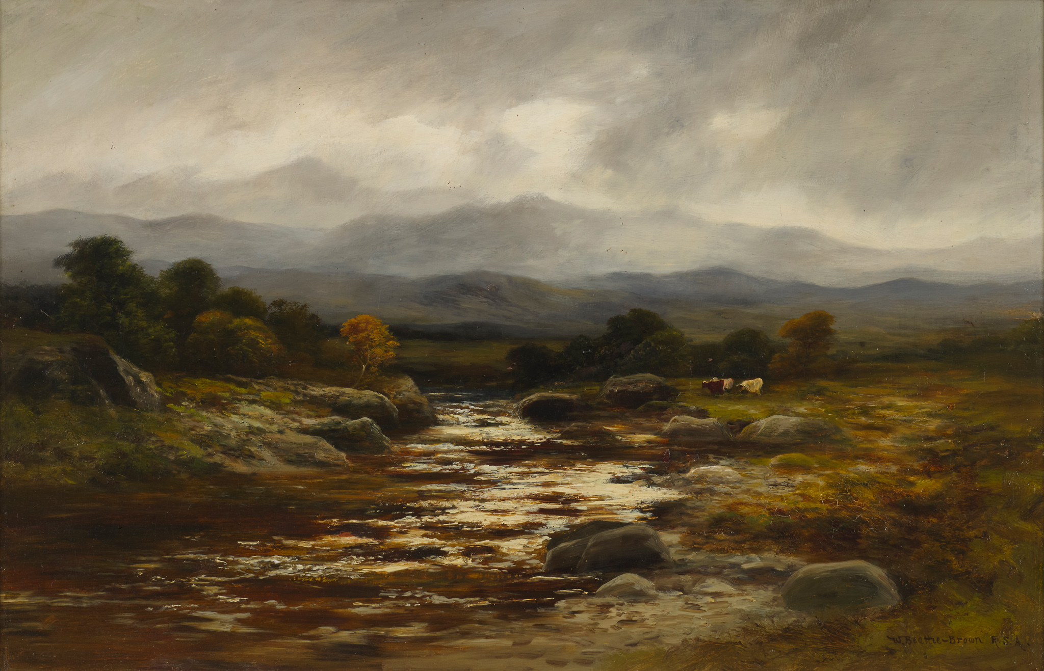 WILLIAM BEATTIE BROWN R.S.A. (SCOTTISH 1831-1909)