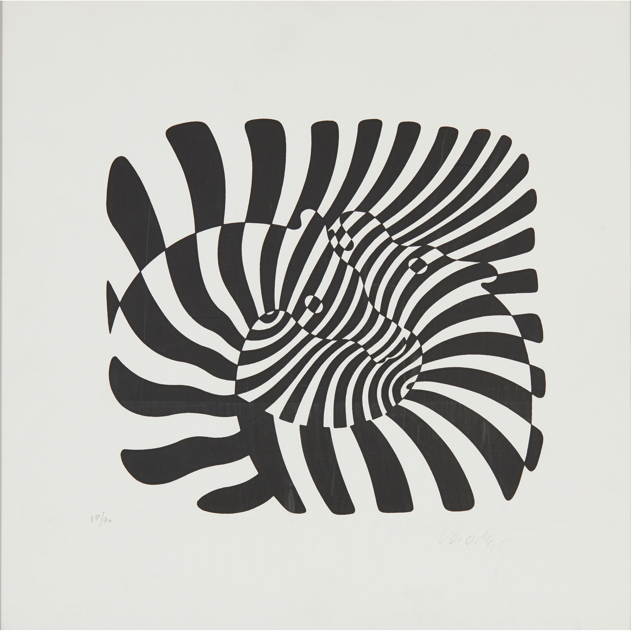 VICTOR VASARELY (HUNGARIAN-FRENCH 1906-1997)
