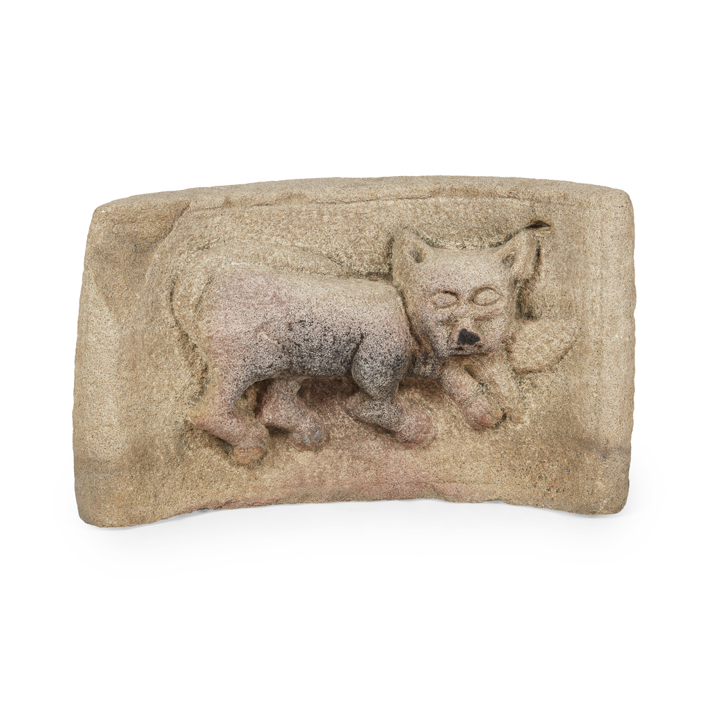 NINE CHINESE CARVED STONE PANELS