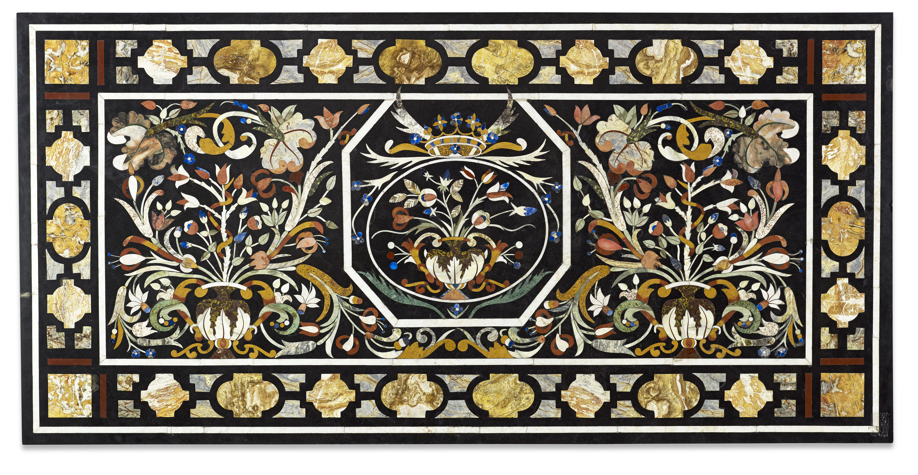 ITALIAN PIETRA DURA TABLE TOP