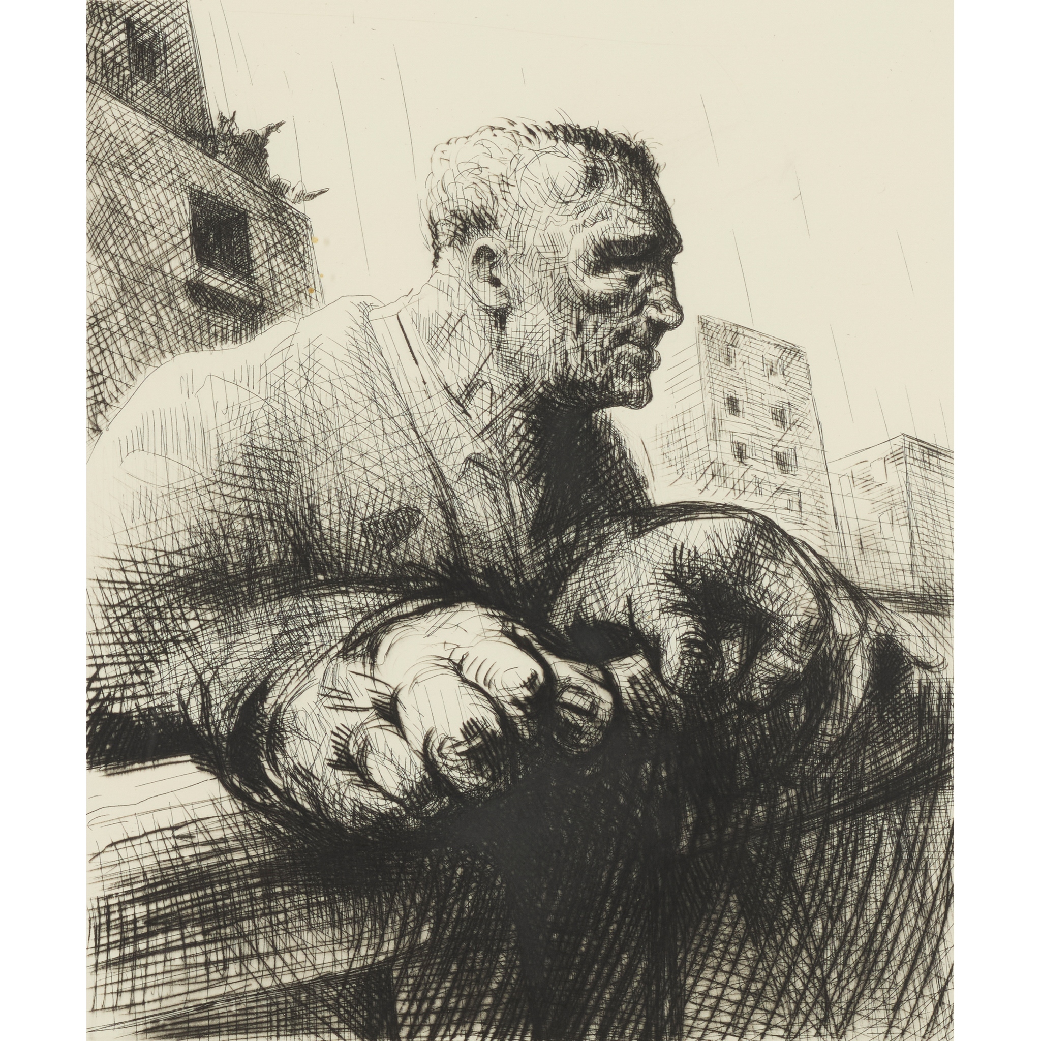 PETER HOWSON O.B.E. (SCOTTISH B.1958)