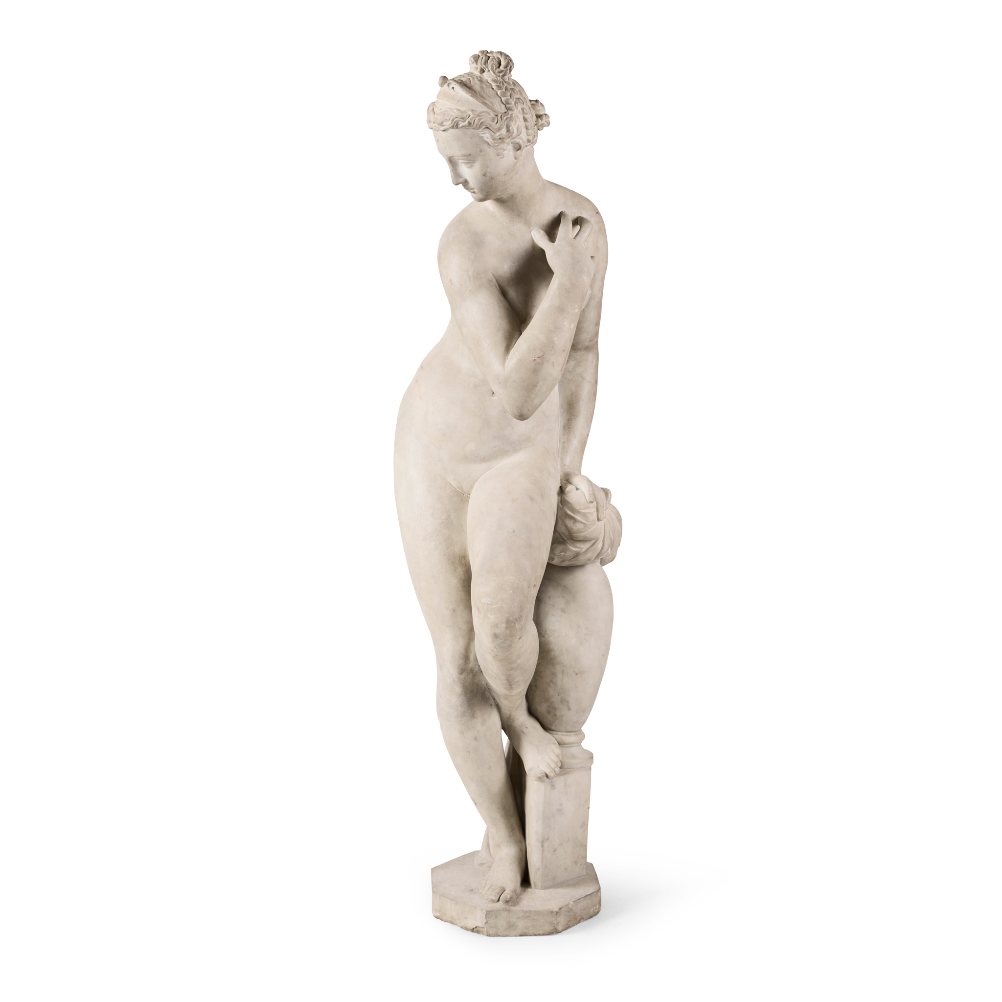 A MARBLE OF VENUS OF GROTTICELLA, AFTER GIAMBOLOGNA (ITALIAN 1529-1608)