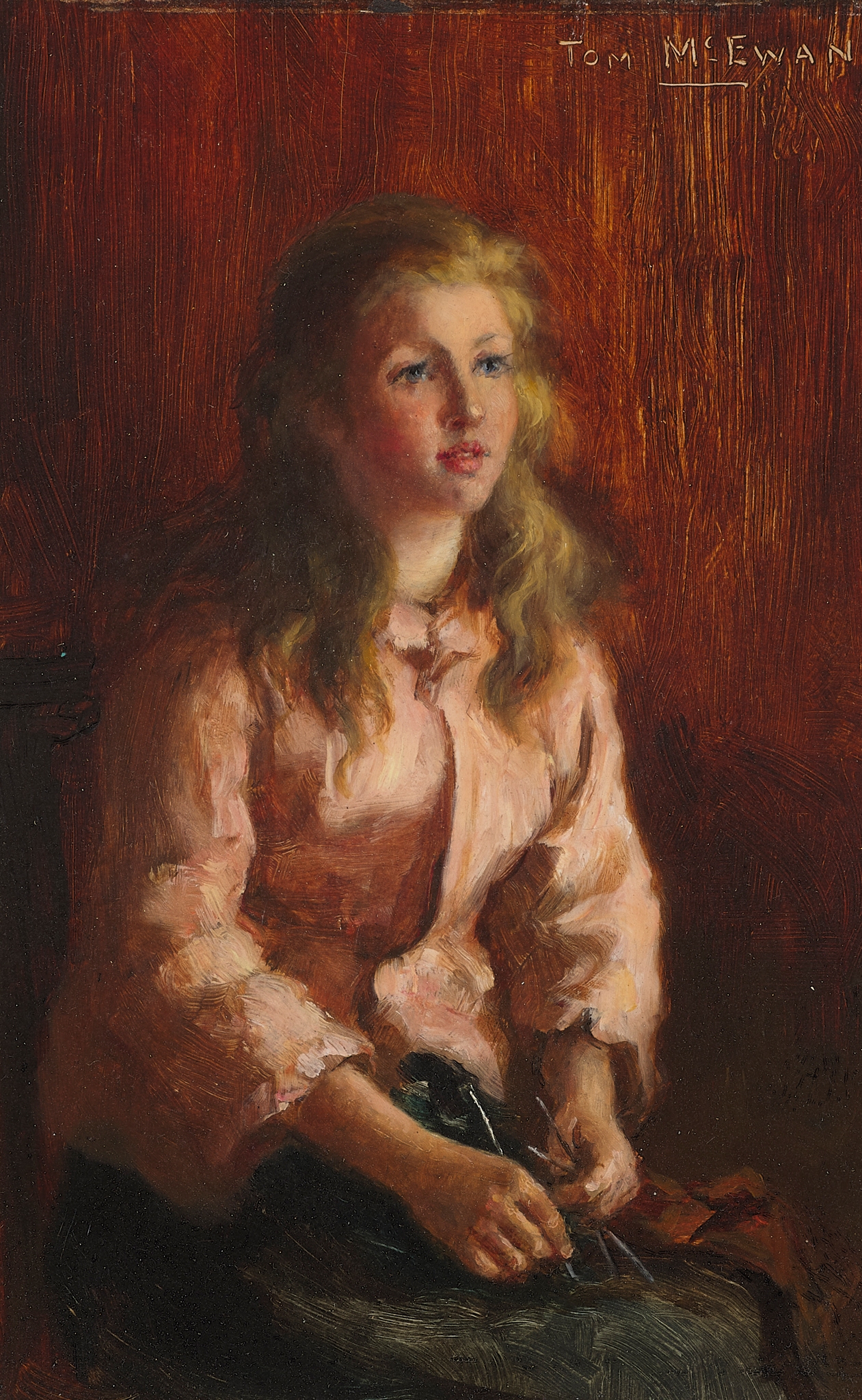TOM MCEWAN R.S.A. (SCOTTISH 1846-1914)