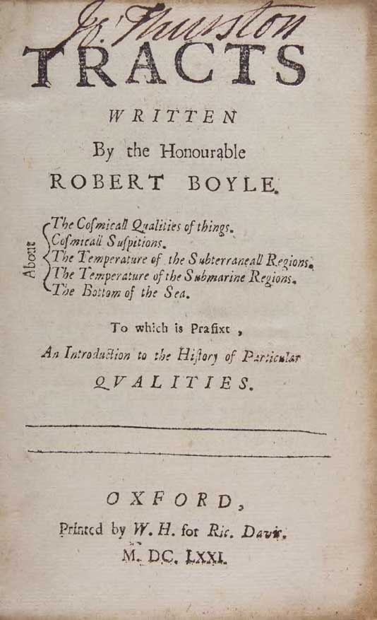 BOYLE Robert