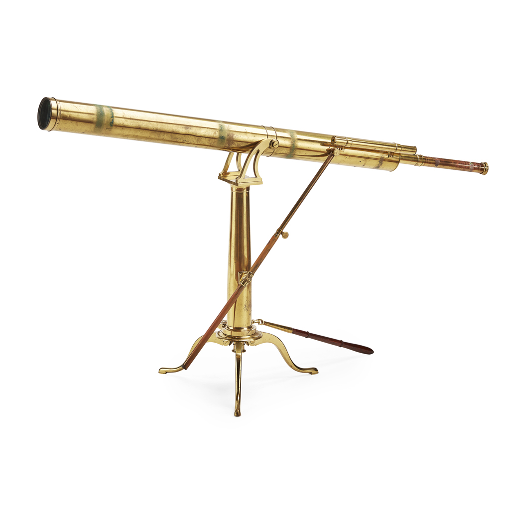 3-INCH REFRACTING BRASS TELESCOPE, BY JESSE RAMSDEN, LONDON