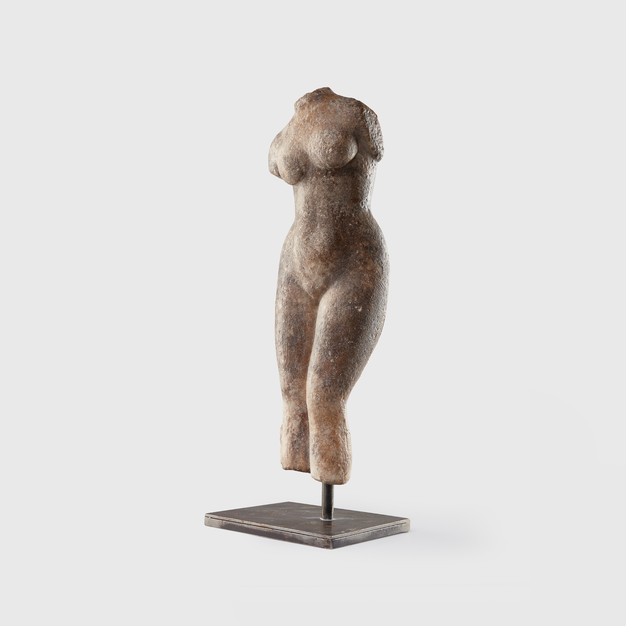 ROMAN MARBLE TORSO OF VENUS