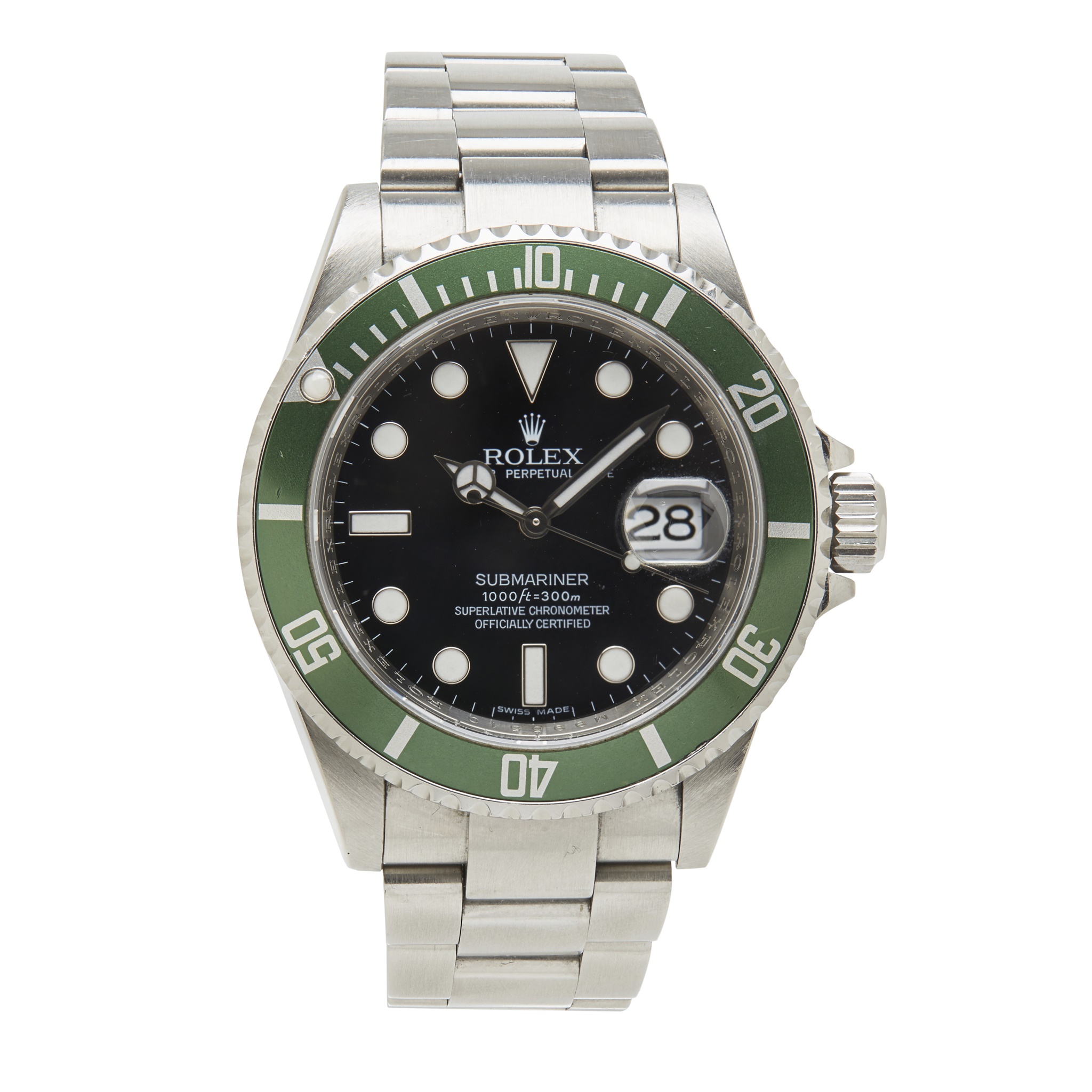 A gentleman's stainless steel wrist watch, Rolex