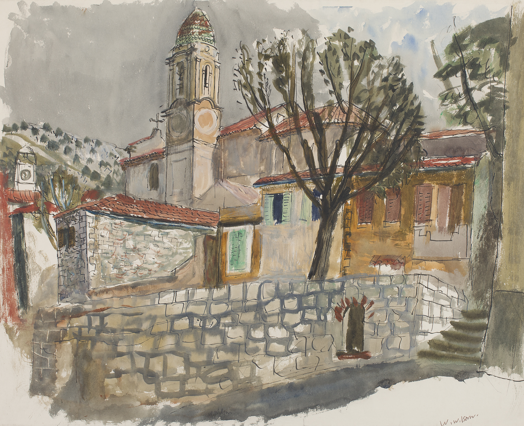 WILLIAM WILSON O.B.E., R.S.A., R.S.W. (SCOTTISH 1905-1972)