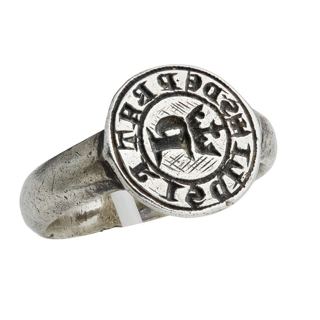 A seal ring, probably Medieval