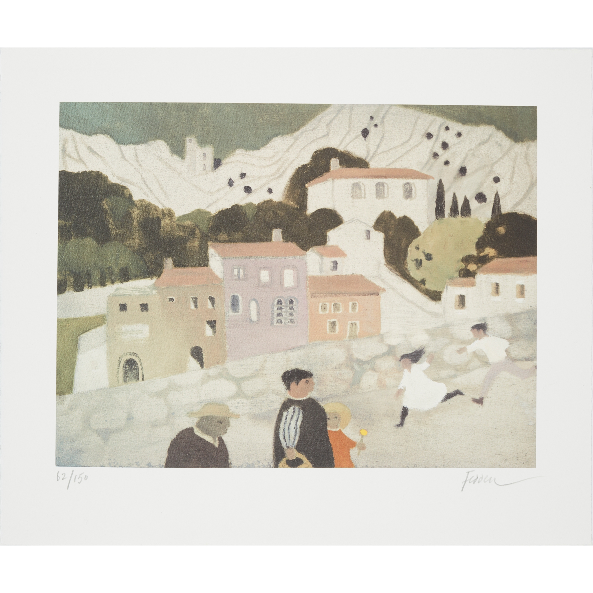 MARY FEDDEN O.B.E., R.A., R.W.A. (BRITISH 1915-2012)